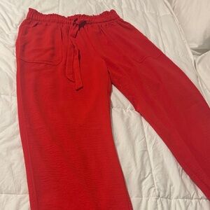 Soho Vibrant Red Lounge Pants